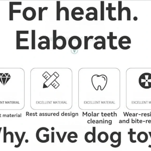 Doggie Doobie Double Squeaky Toy - Picture 6 of 8